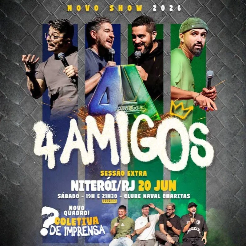 4 Amigos 2026 - Niterói