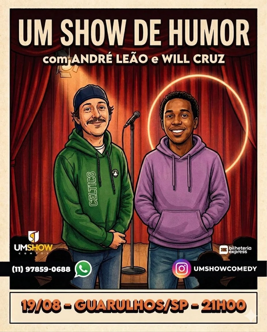 Will Cruz e André Leao em Guarulhos