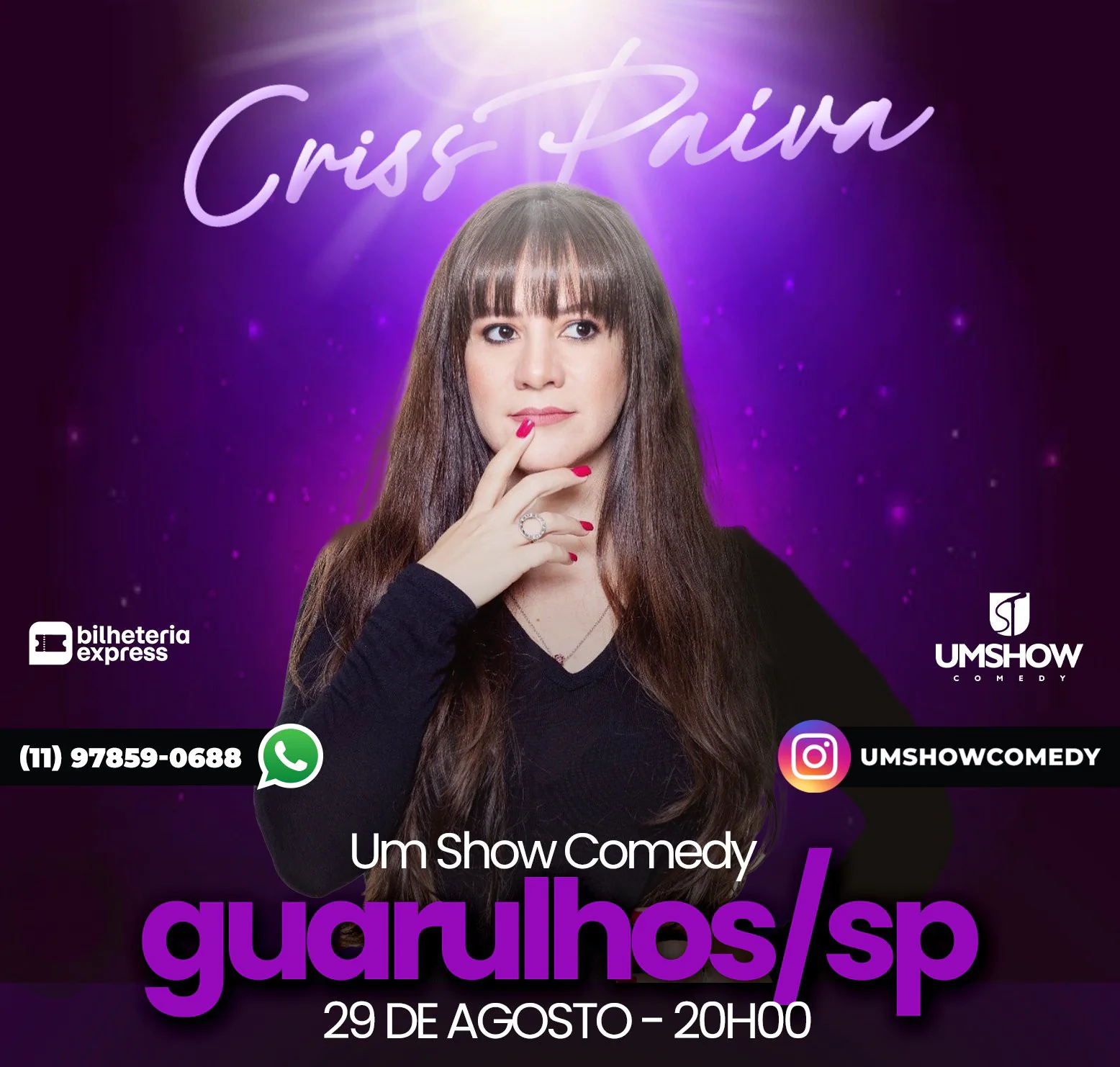 CRISS PAIVA EM GUARULHOS