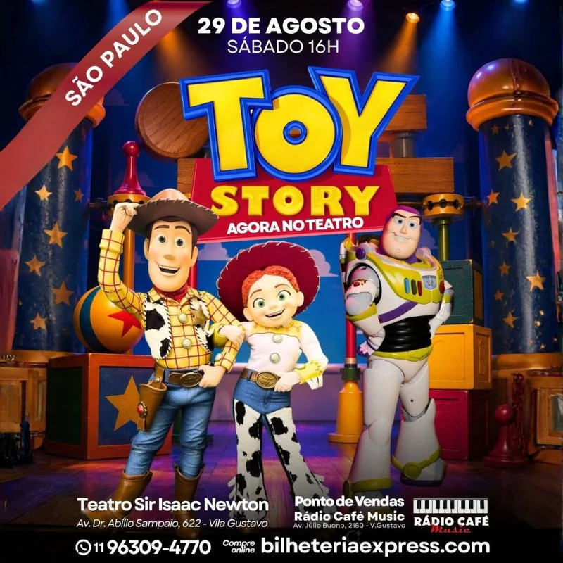 TOY STORY no Teatro