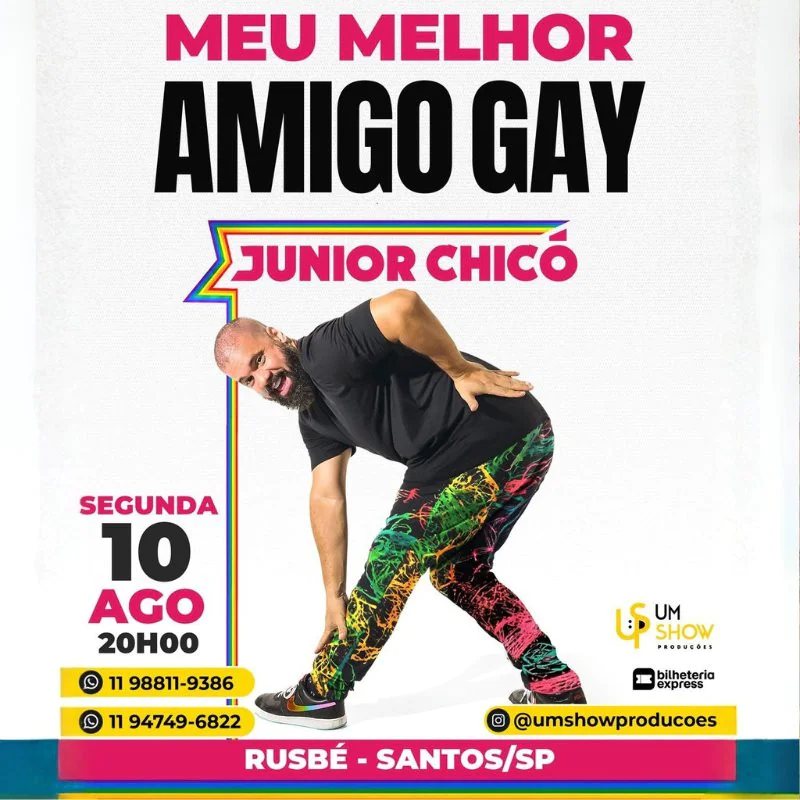 Junior Chico em Santos