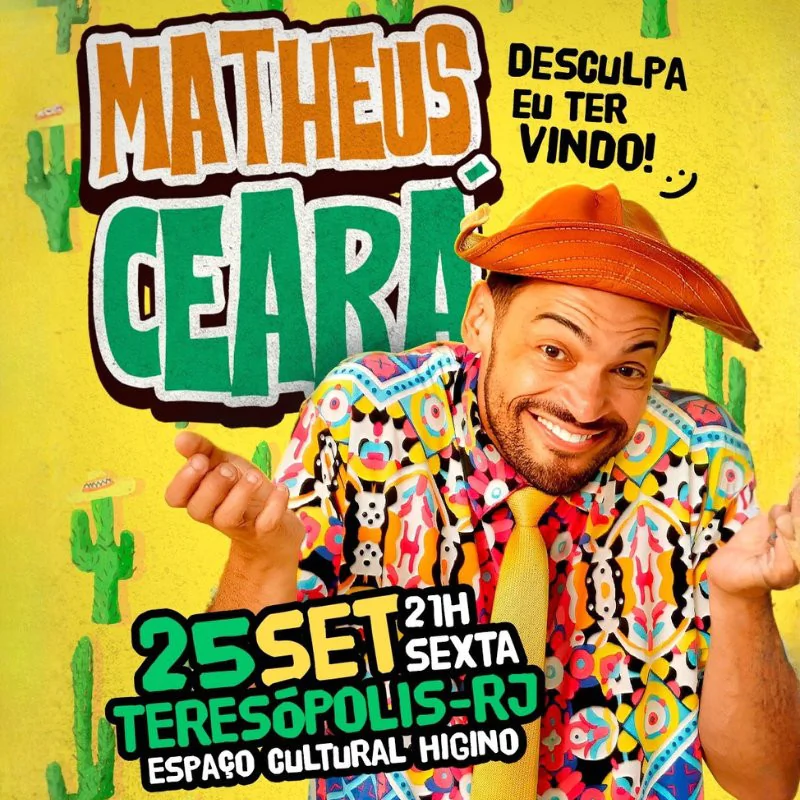 Matheus Ceará em “Desculpa eu ter vindo!”