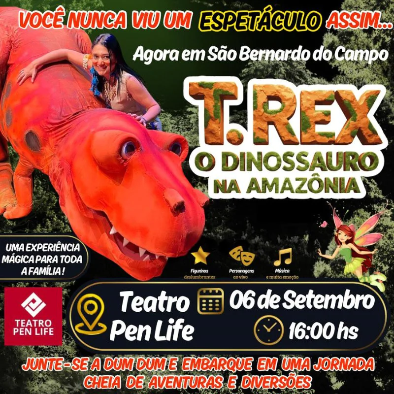 T. Rex - O Dinossauro na Amazônia