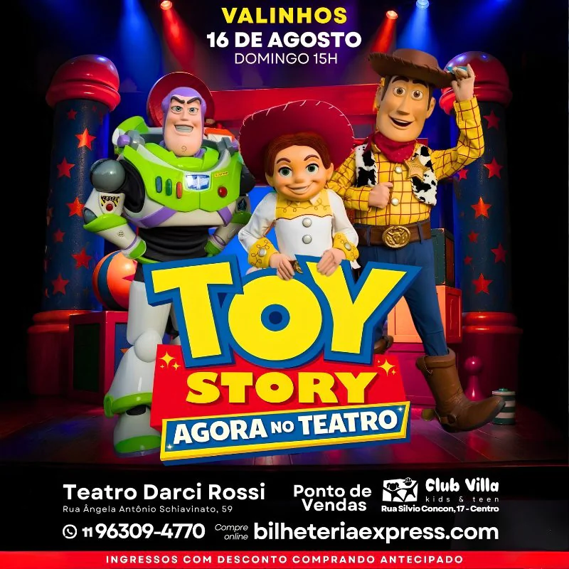 TOY STORY no Teatro