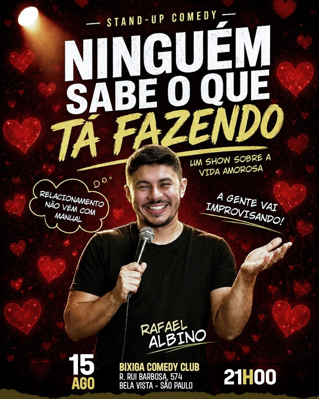 RAFAEL ALBINO - NINGUÉM SABE O QUE TÁ FAZENDO
