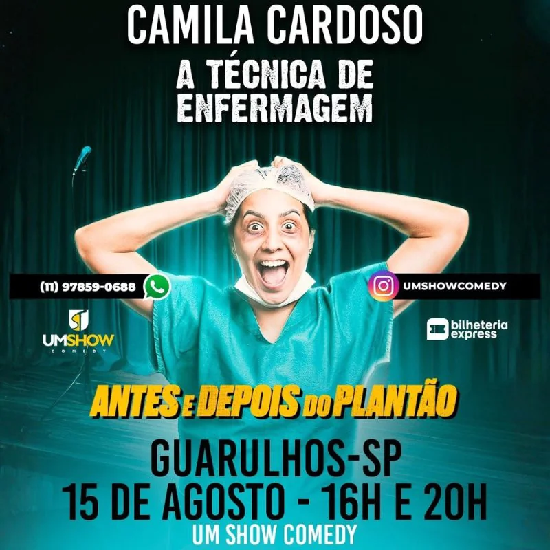Camila Cardoso A Tecnica de Enfermagem em Guarulhos