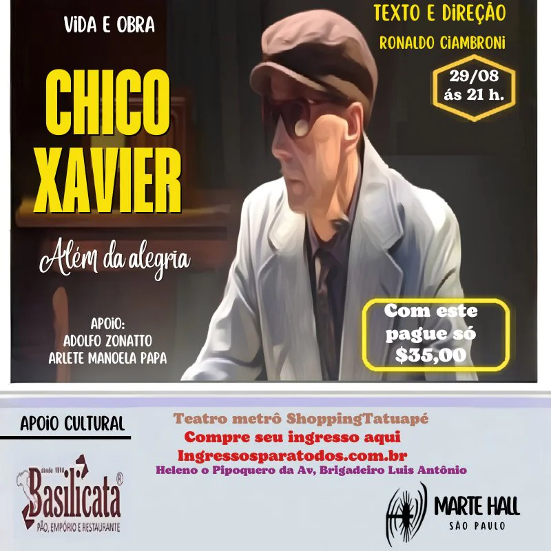 Chico Xavier Além da Alegria