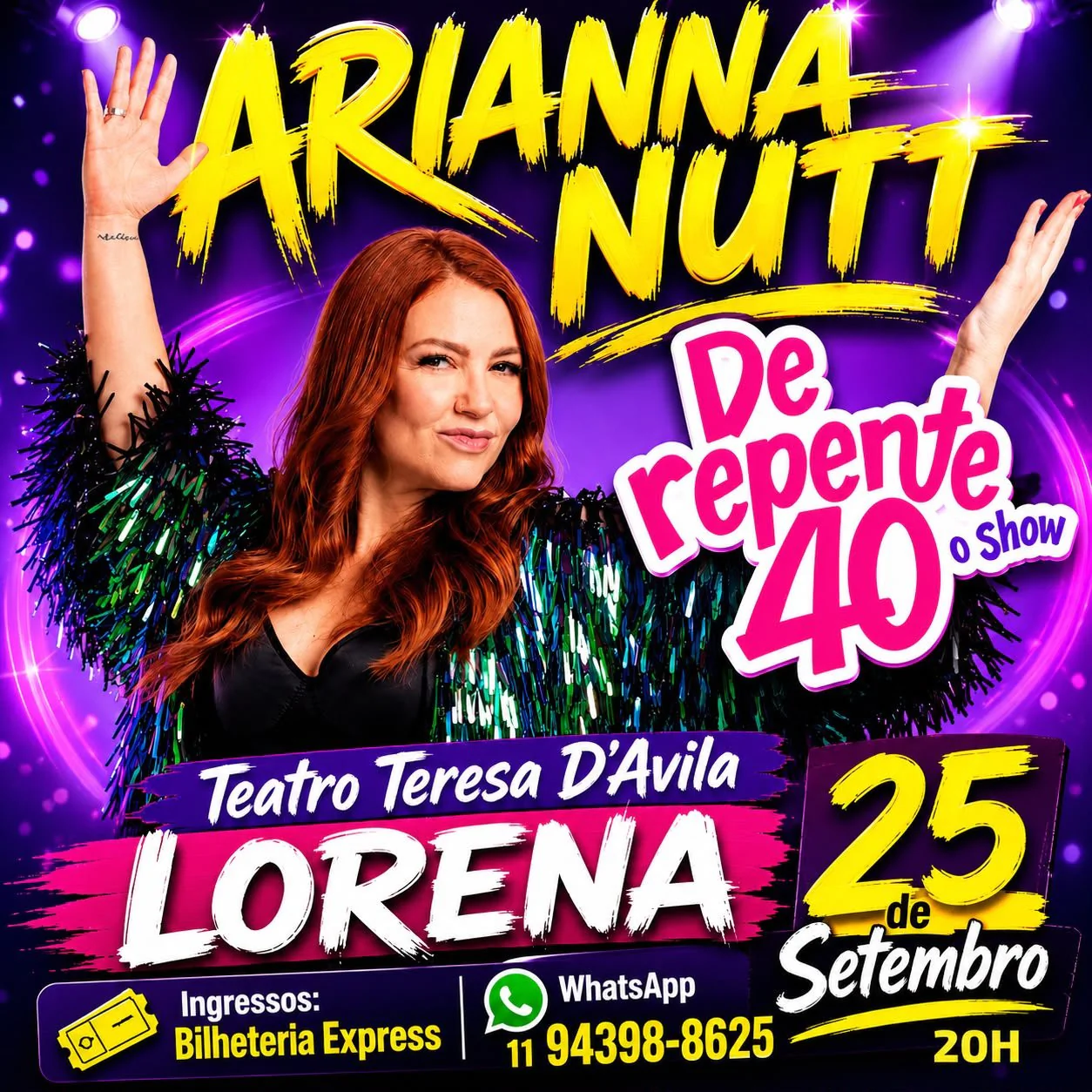 Arianna Nutt em Lorena  