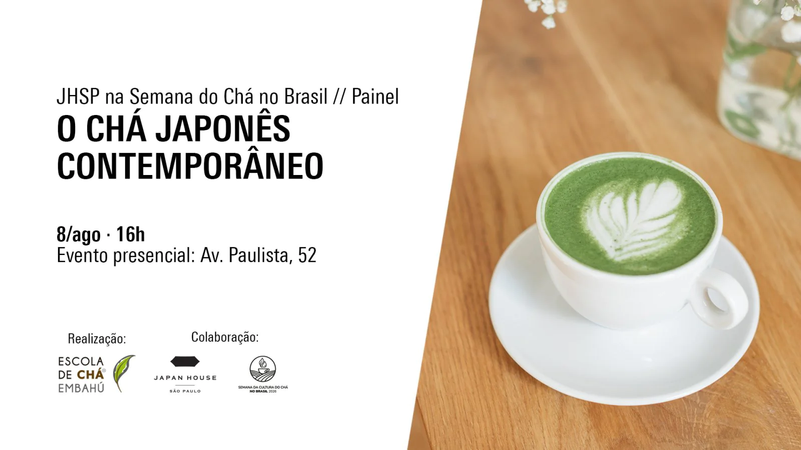 Painel  - O chá japonês contemporâneo