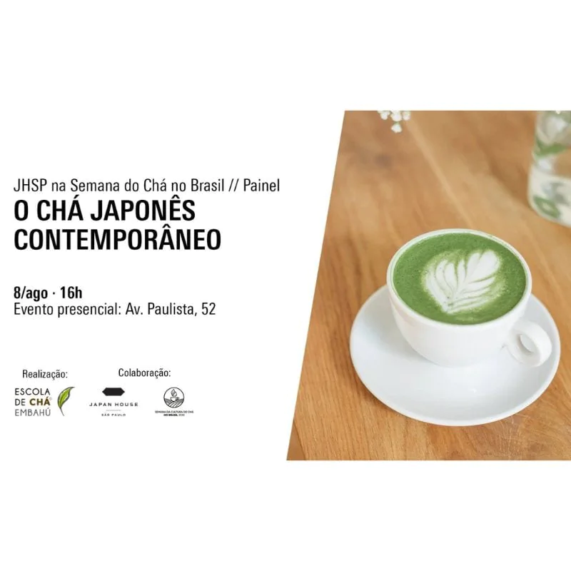 FILA DE ESPERA Painel  - O chá japonês contemporâneo