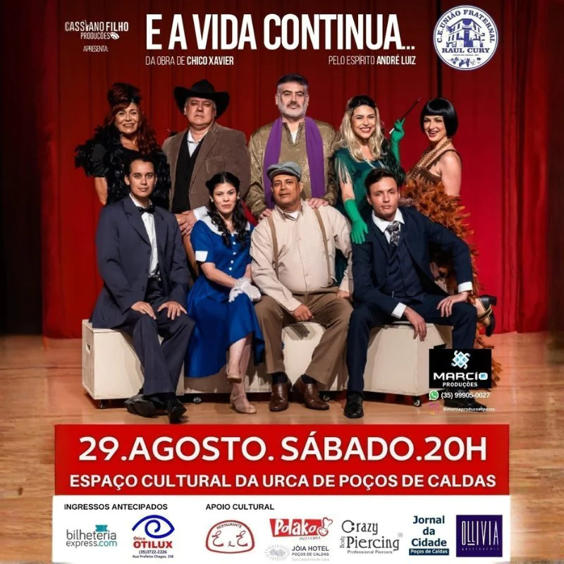 E a Vida Continua... Da obra de CHICO XAVIER