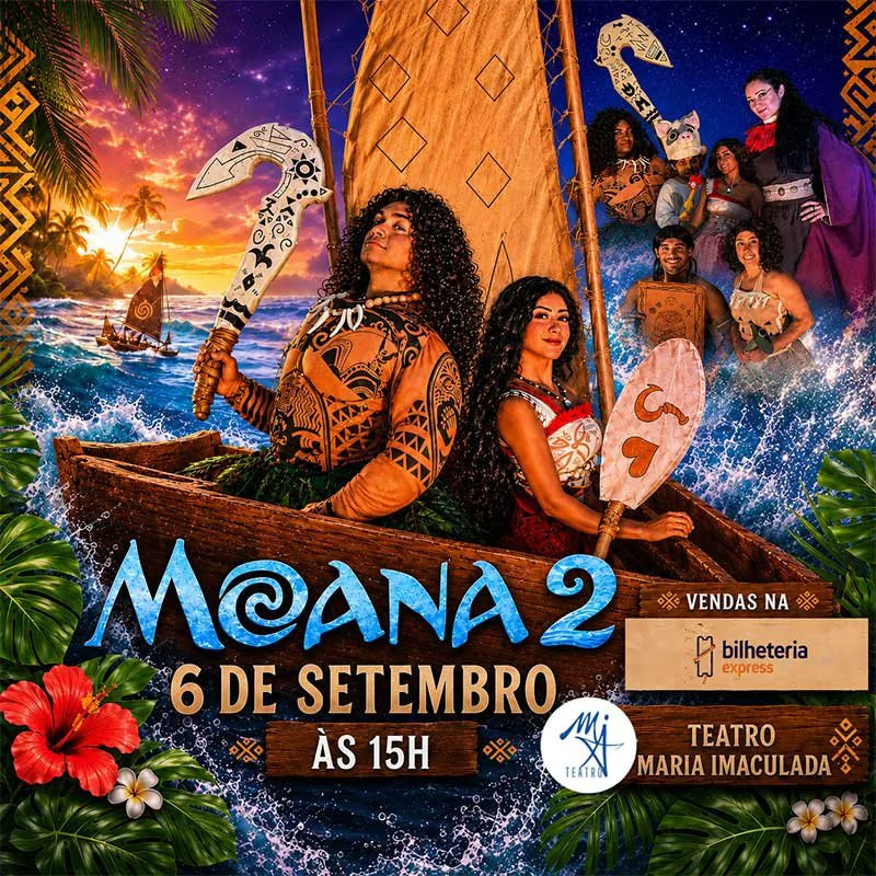 Moana 2 no Teatro