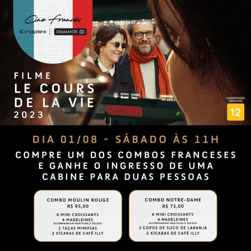 Sessão Especial Cine Frances | Filme: Le Cours de La Vie