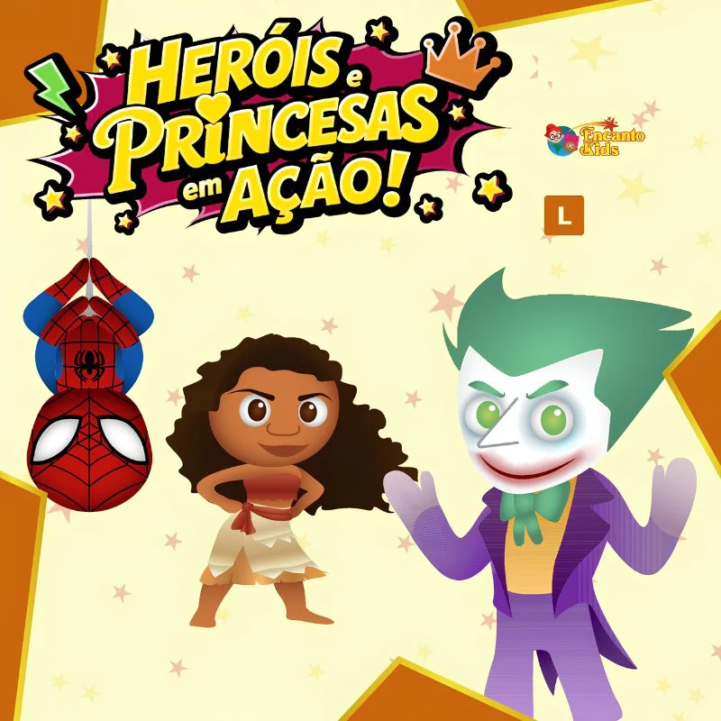 Heróis e Princesas em Ação no Teatro Caritas