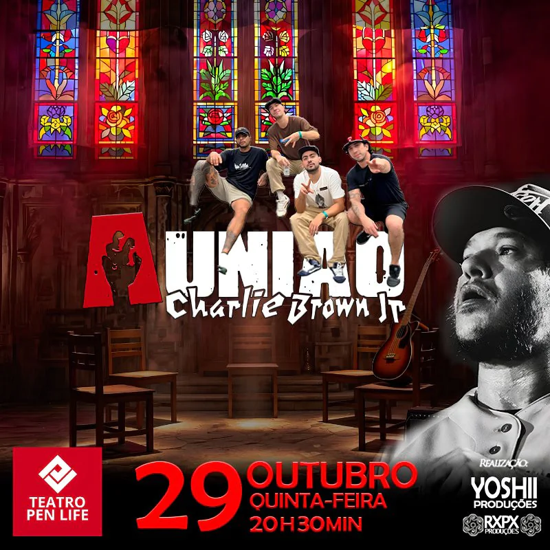 Banda União Apresenta Especial 30 Anos de Charlie Brown Jr