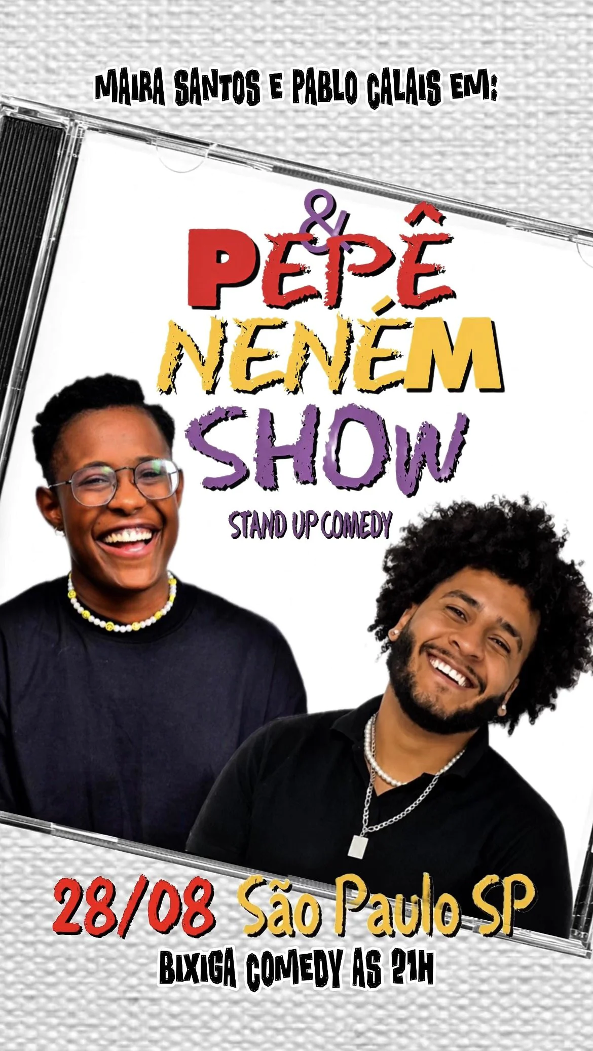 Maira Santos & Pablo Calais - Pepê & Neném Show - Stand-up Comedy