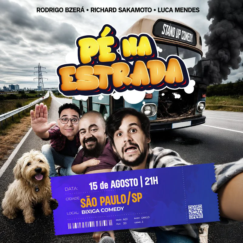 Pé na Estrada - Stand Up Comedy