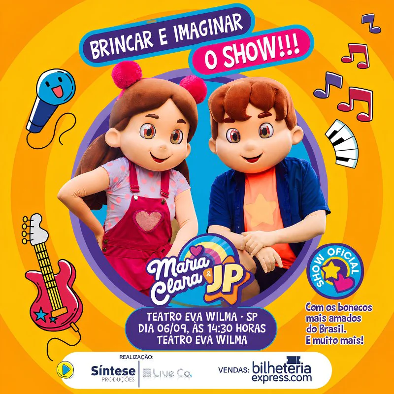 Maria Clara & JP - Brincar e Imaginar