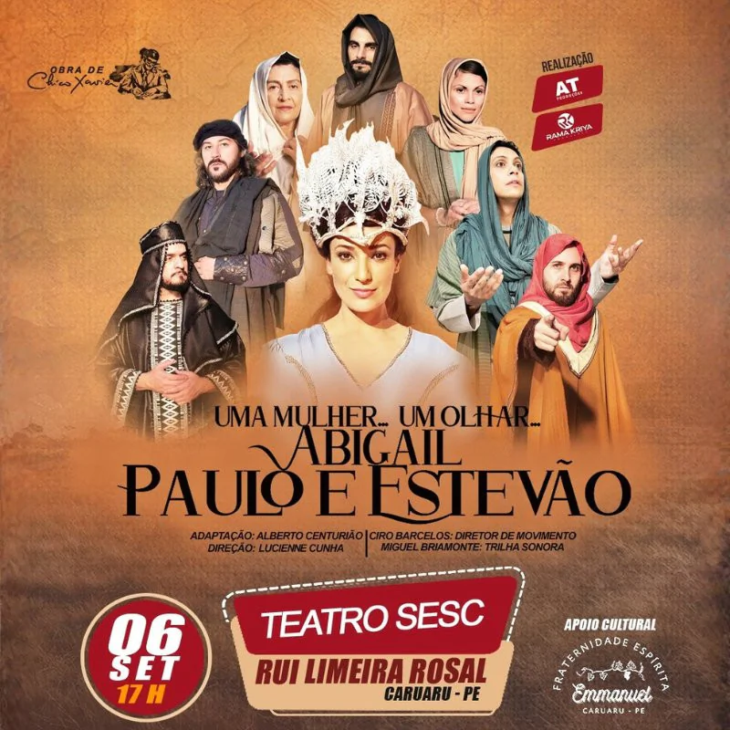 Uma Mulher, Um Olhar Abigail Paulo e Estevão