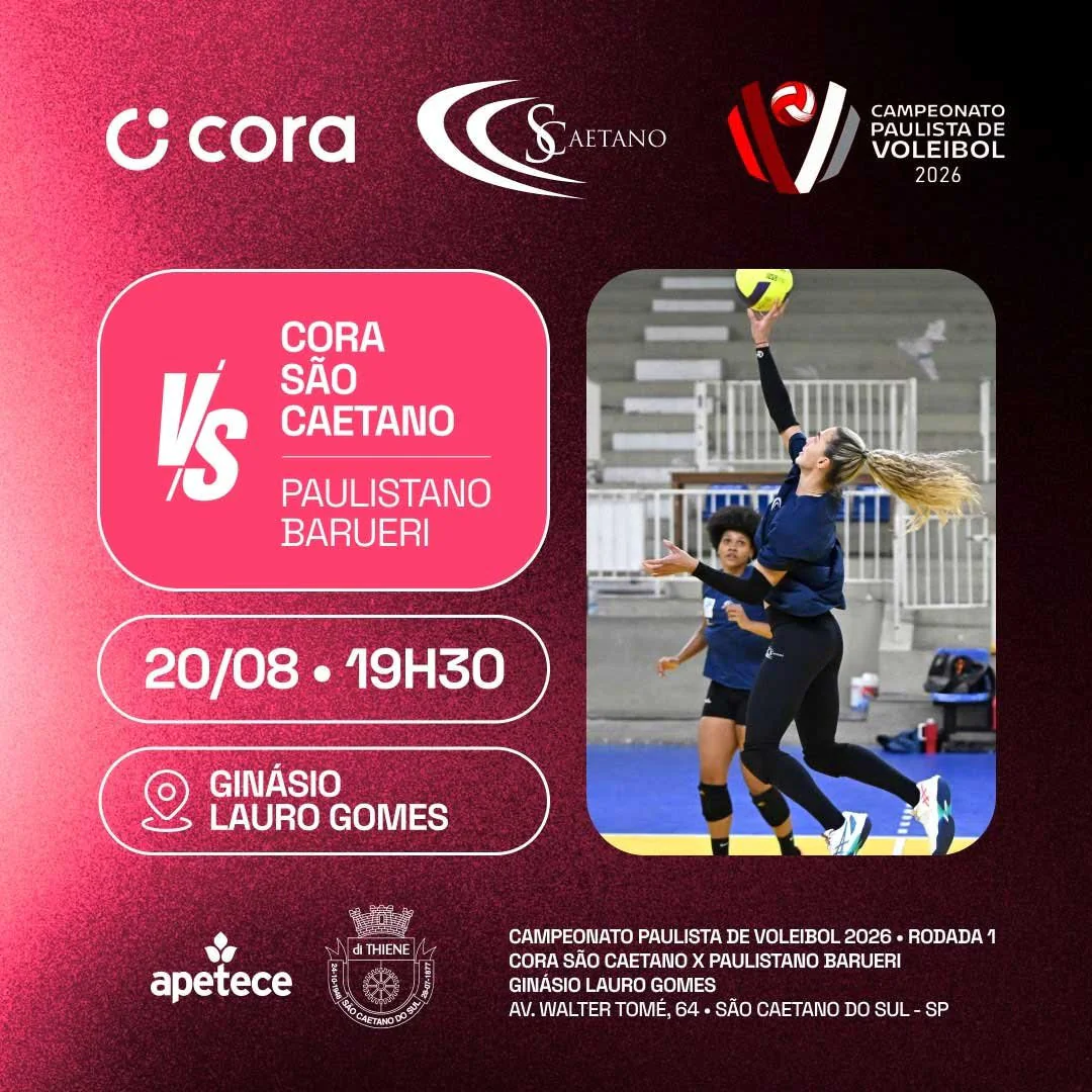 Campeonato Paulista de Voleibol - Cora São Caetano X Paulistano Barueri