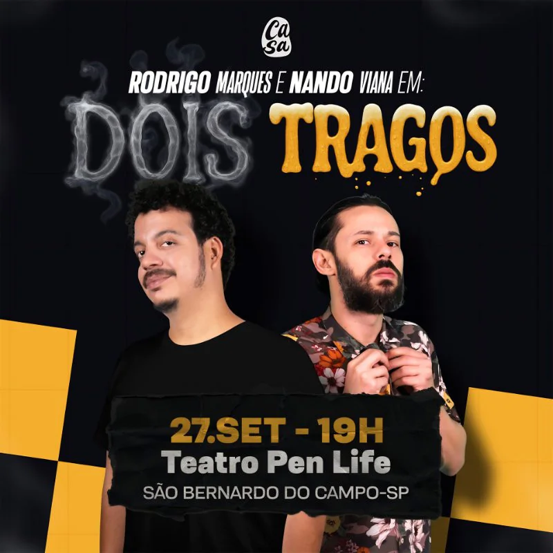 Rodrigo Marques e Nando Viana em Dois Tragos