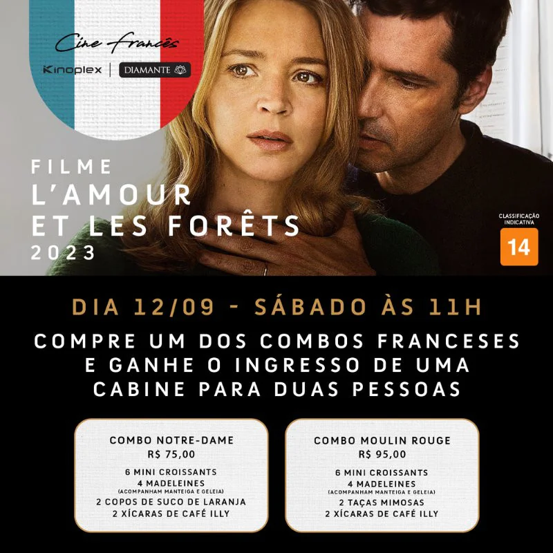 Sessão Especial Cine Frances | Filme: Lamour et les forets