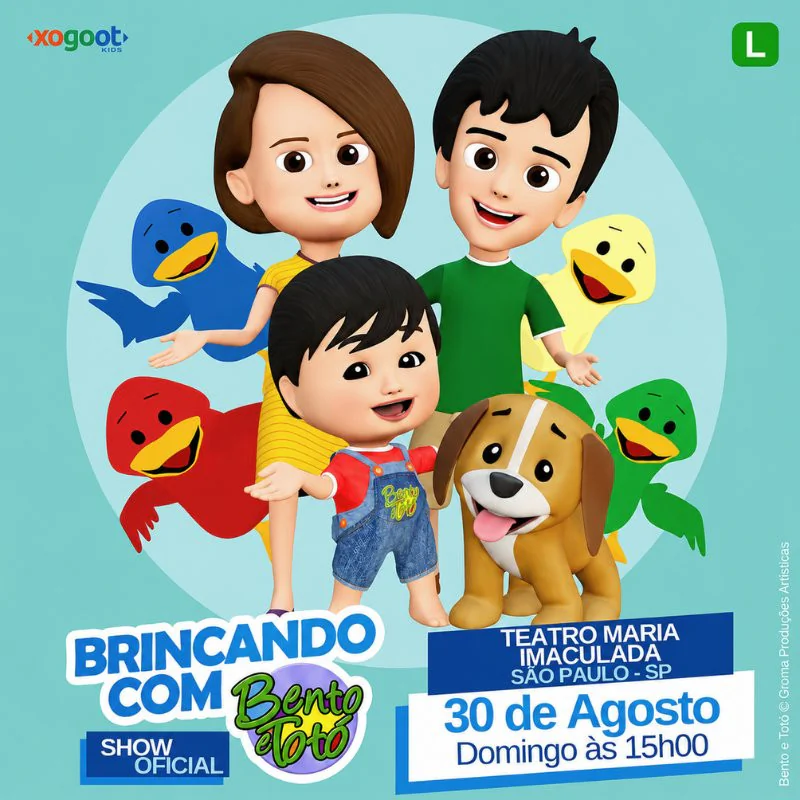 Brincando com Bento e Totó