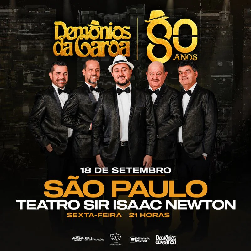 Demônios da Garoa - Turne de 80 Anos