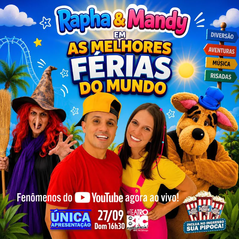 RAPHA E MANDY em As Melhores Férias do Mundo