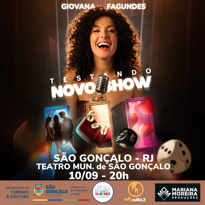 Giovana Fagundes Testando Novo Show