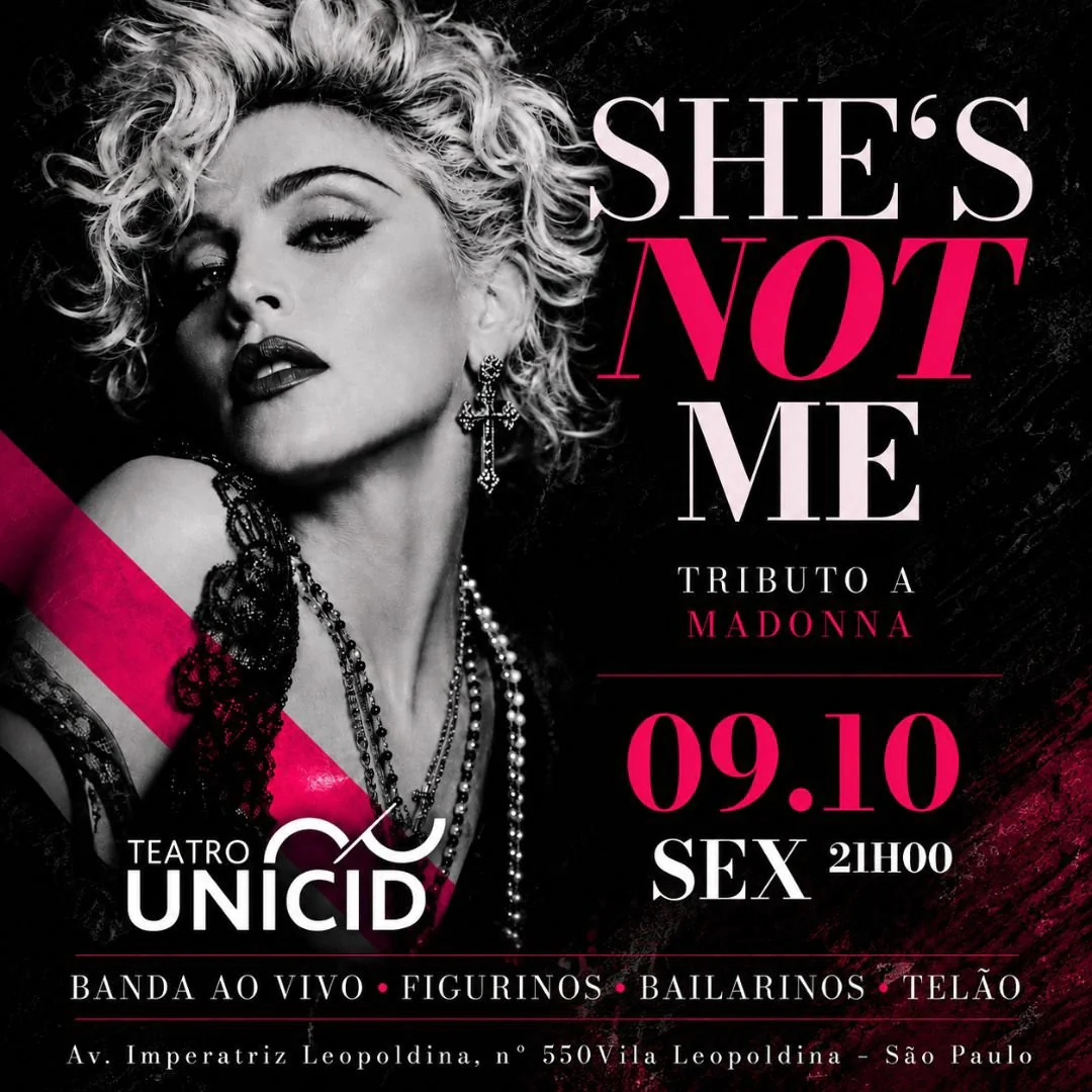 She's Not Me - Tributo à Madonna