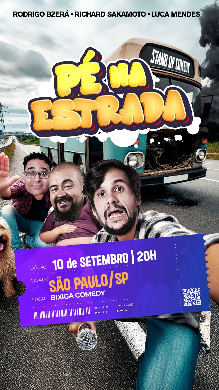 Pé na Estrada - Stand Up Comedy