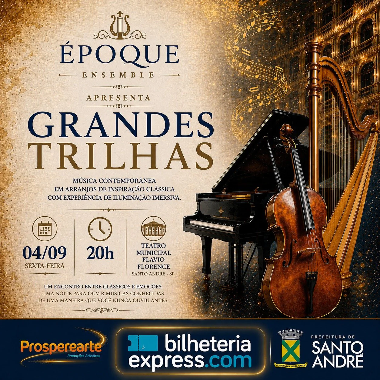 Époque Ensemble apresenta: Grandes Trilhas