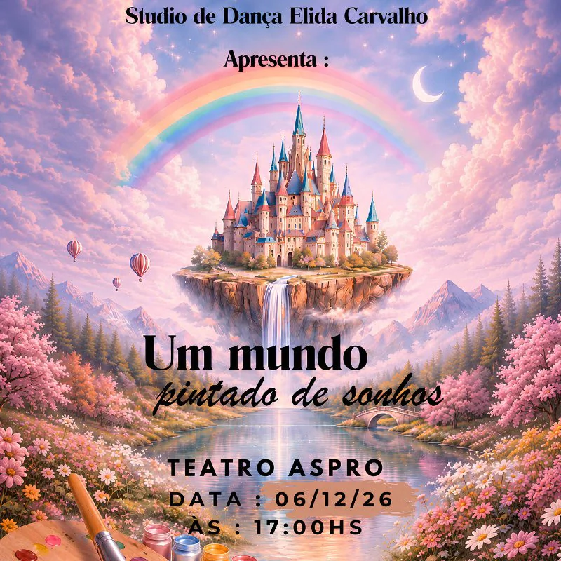 Studio Elida Carvalho apresenta: Um Mundo Pintado de Sonhos