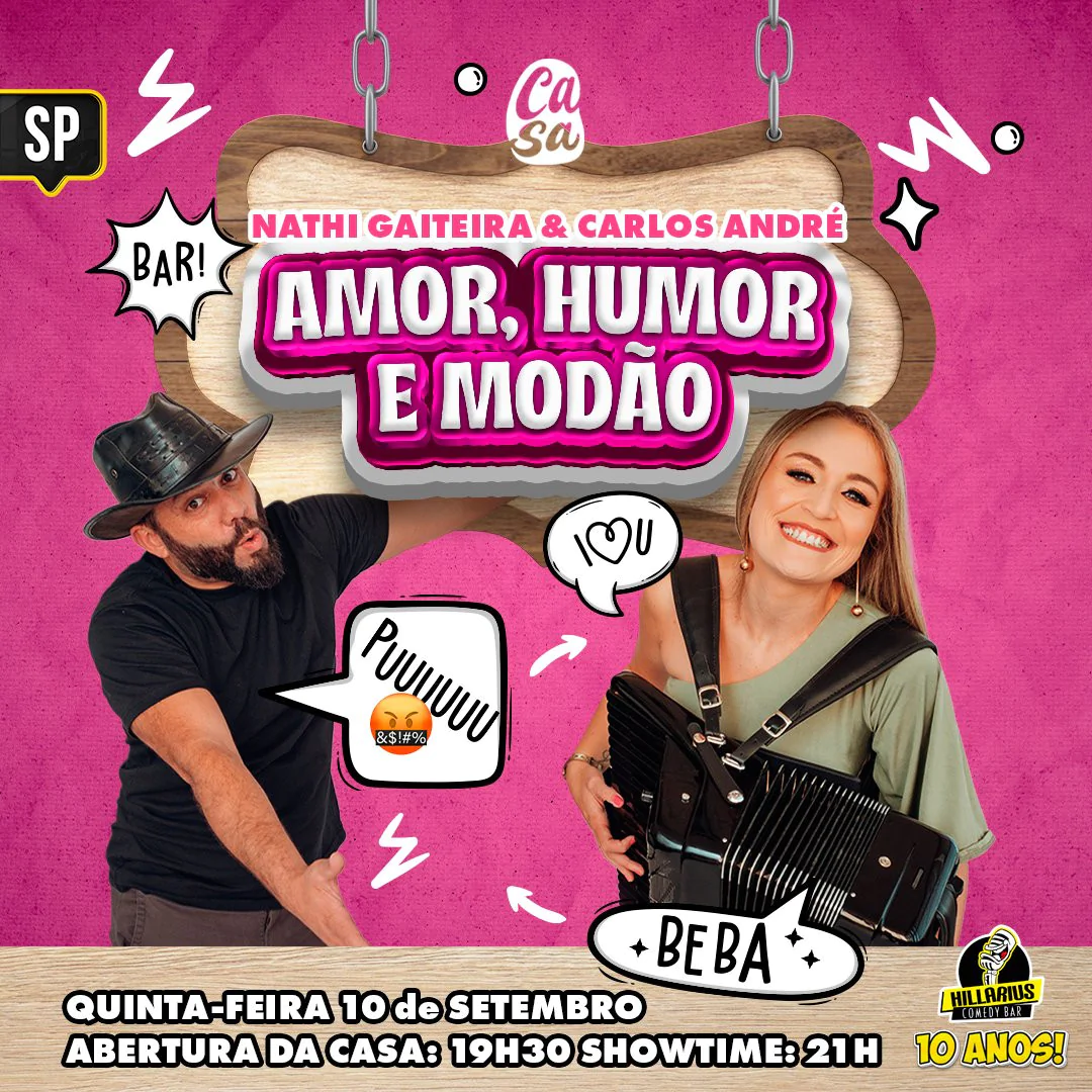 Nathi Gaiteira - Amor, Humor e Modão