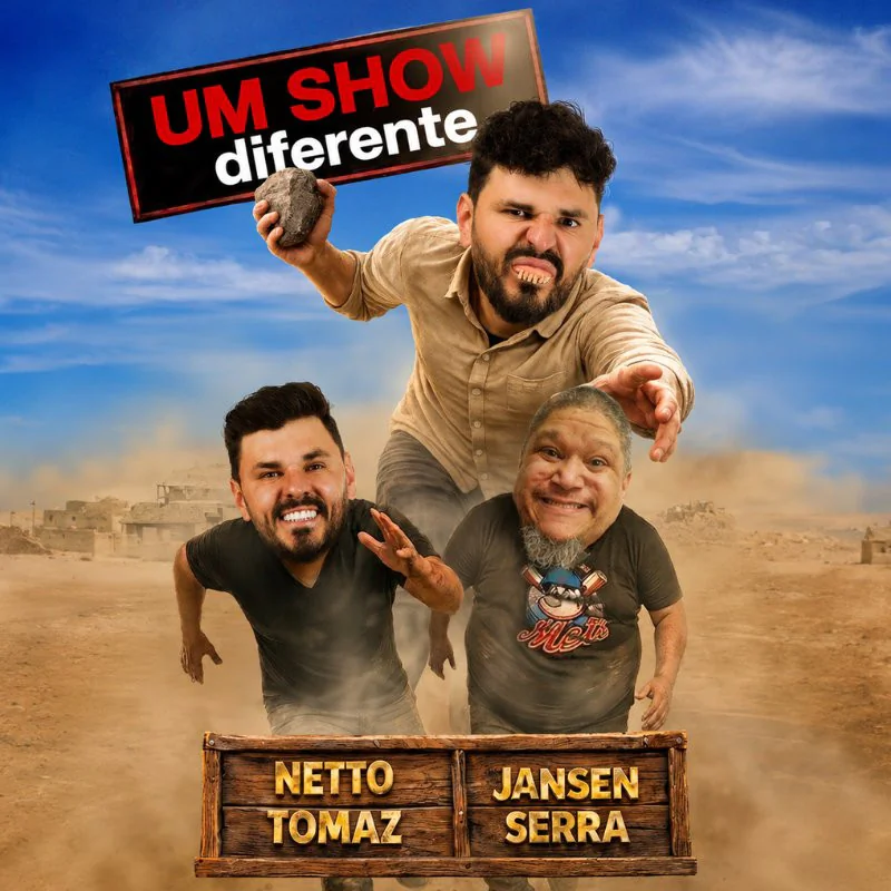 UM SHOW DIFERENTE com Netto Tomaz e Jansen Serra
