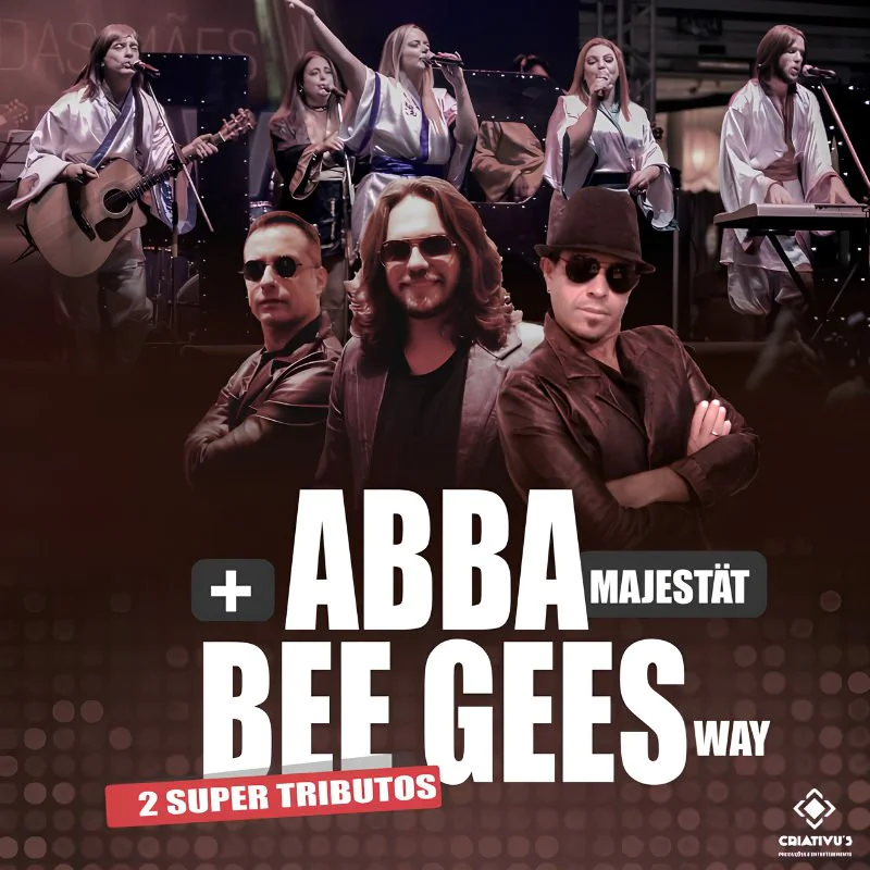 Abba + Bee Gees Tributo em São José dos Campos