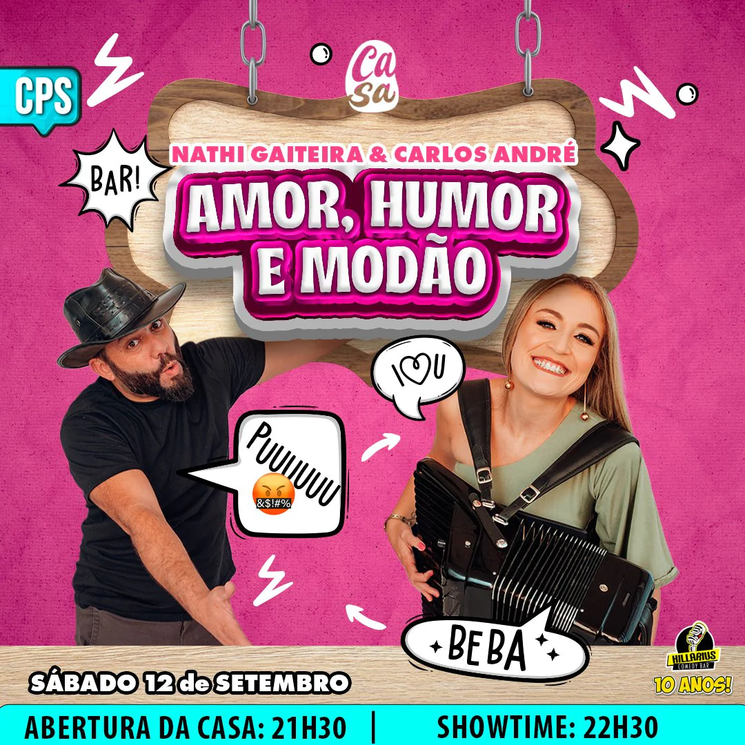 Nathi Gaiteira - Amor, Humor e Modão