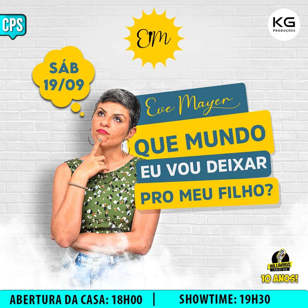 Eve Meyer - Que Mundo Eu Vou Deixar Pro Meu Filho?