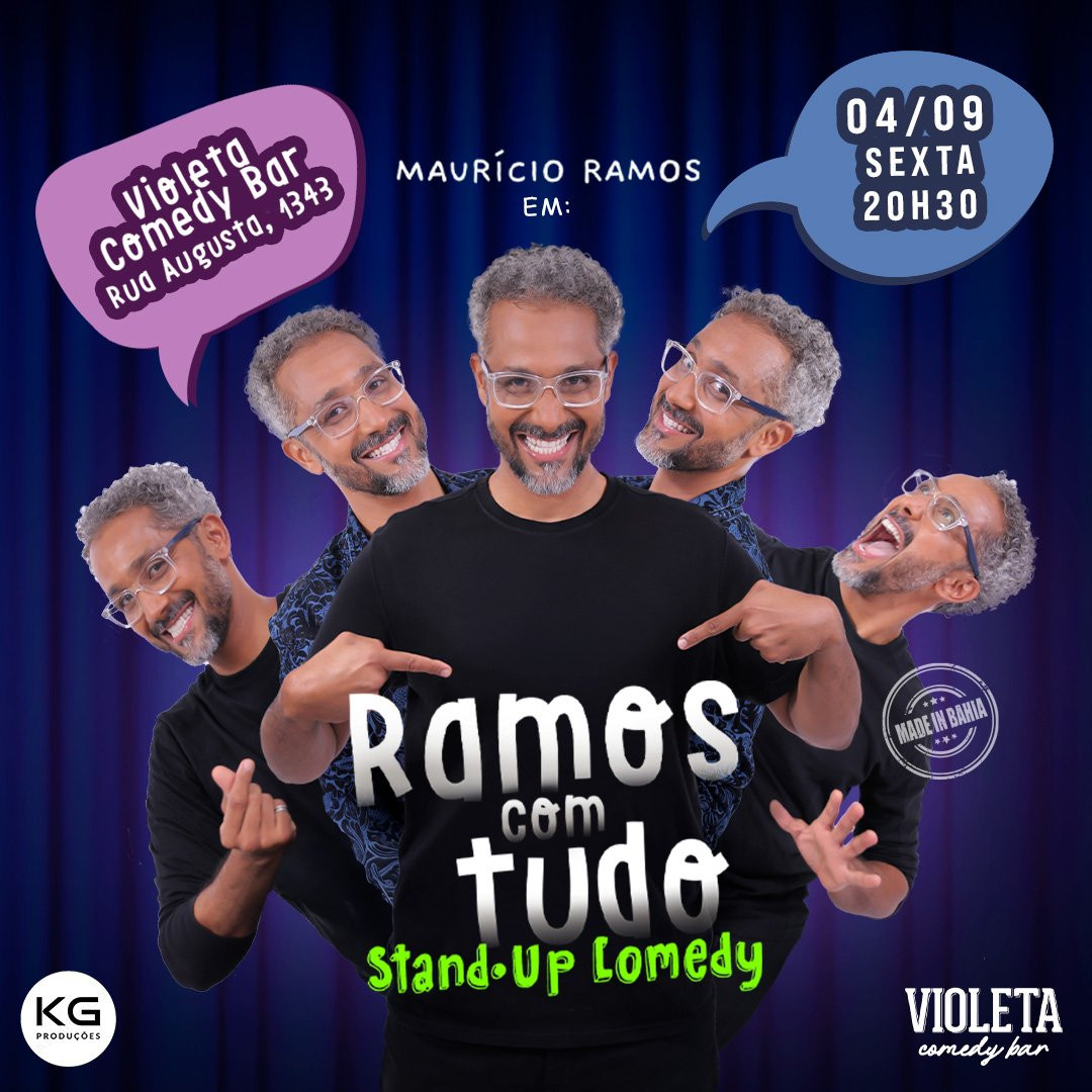 MAURÍCIO RAMOS em RAMOS COM TUDO - Stand Up Comedy
