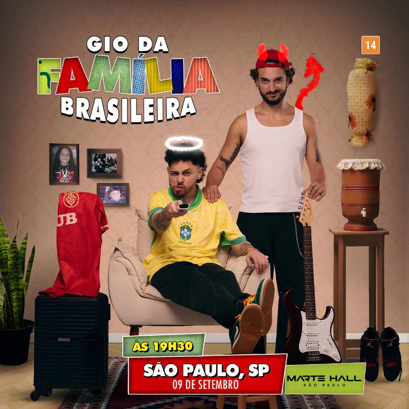 Gio Lisboa em São Paulo | Gio da Família Brasileira