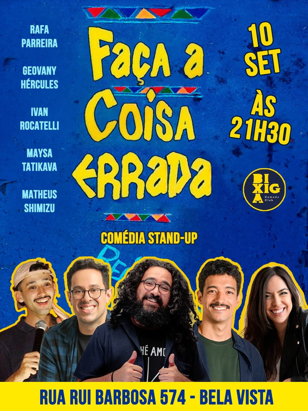 Robson Sousa & Junior Soares | São Paulo | Bixiga Comedy