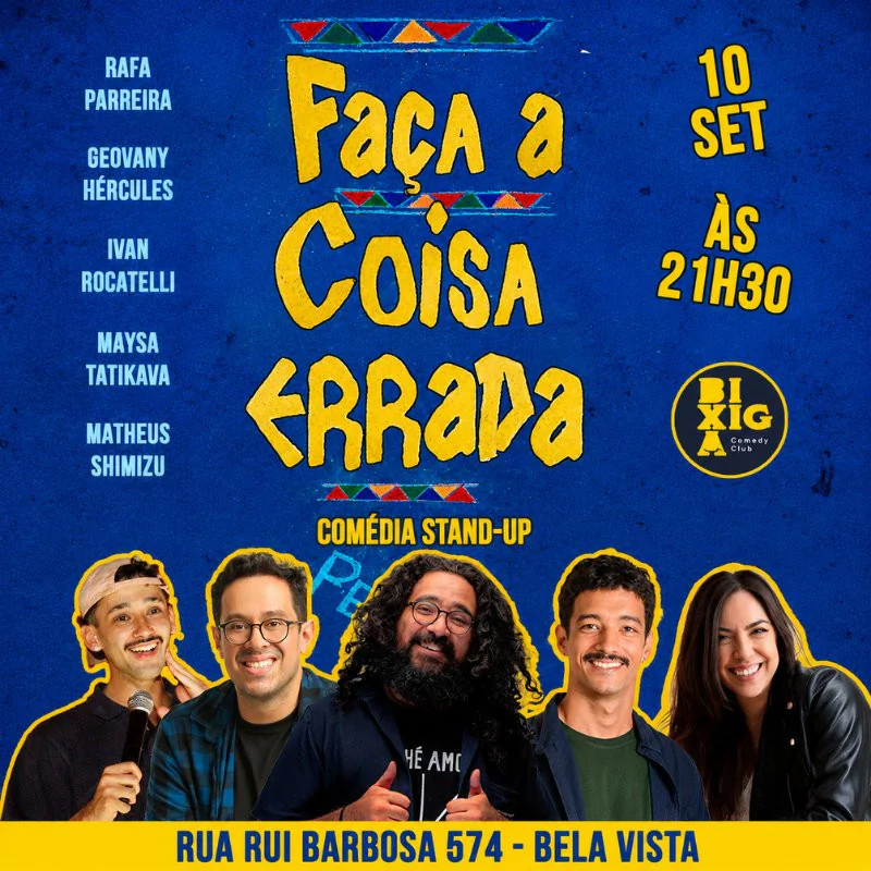 Robson Sousa e Junior Soares | São Paulo | Bixiga Comedy