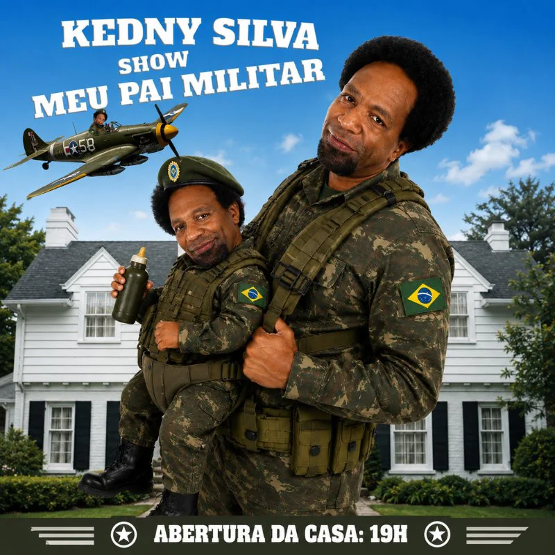 Kedny Silva - Meu Pai Militar - SP - Bixiga Comedy