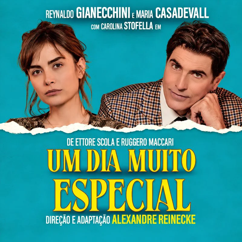 Reynaldo Gianecchini e Maria Casadevall em "Um Dia Muito Especial"