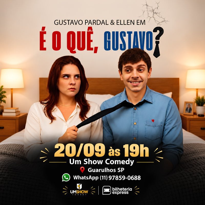 Gustavo Pardal e Ellen em Guarulhos