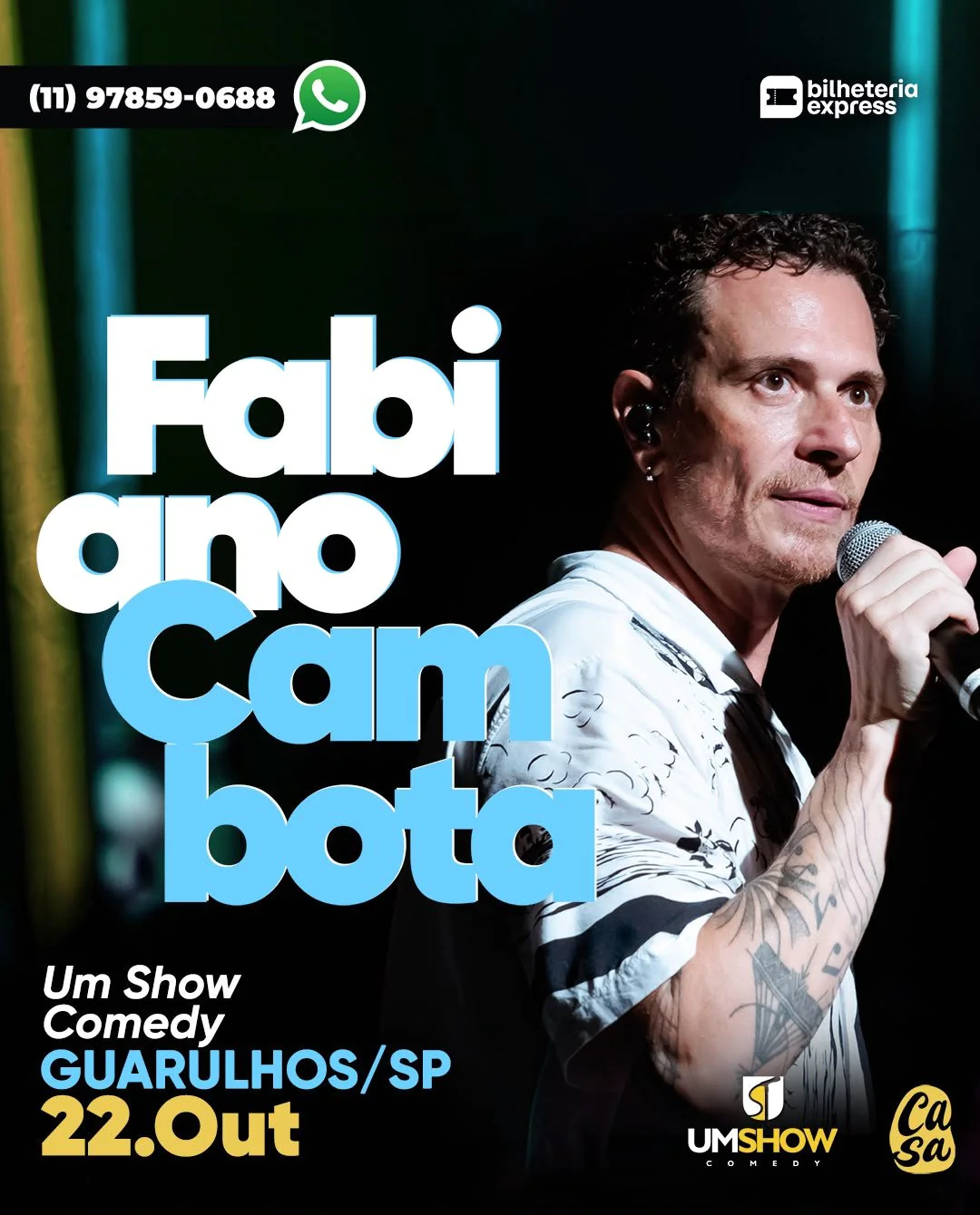 Fabiano Cambota em Guarulhos