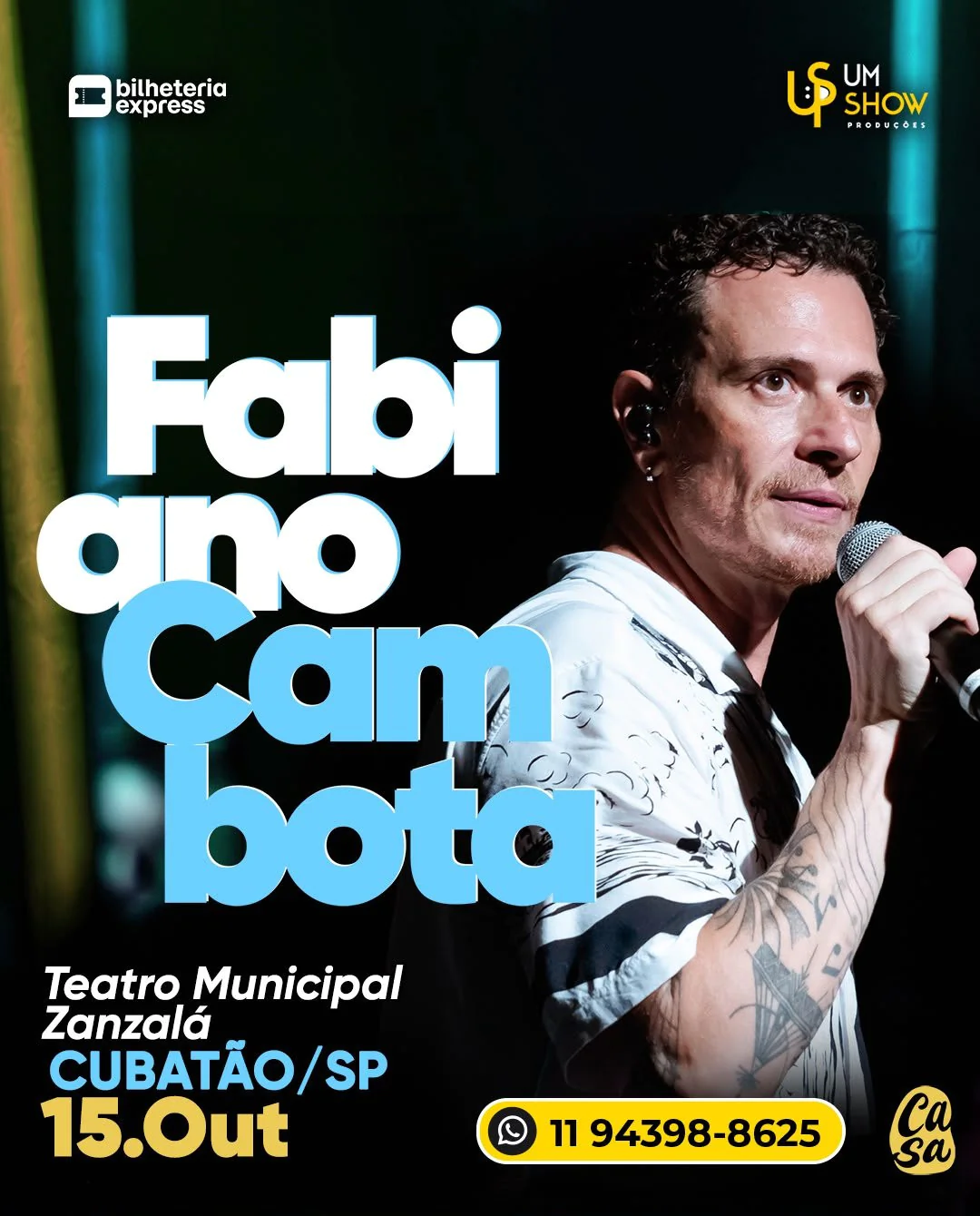 Fabiano Cambota em Cubatão 