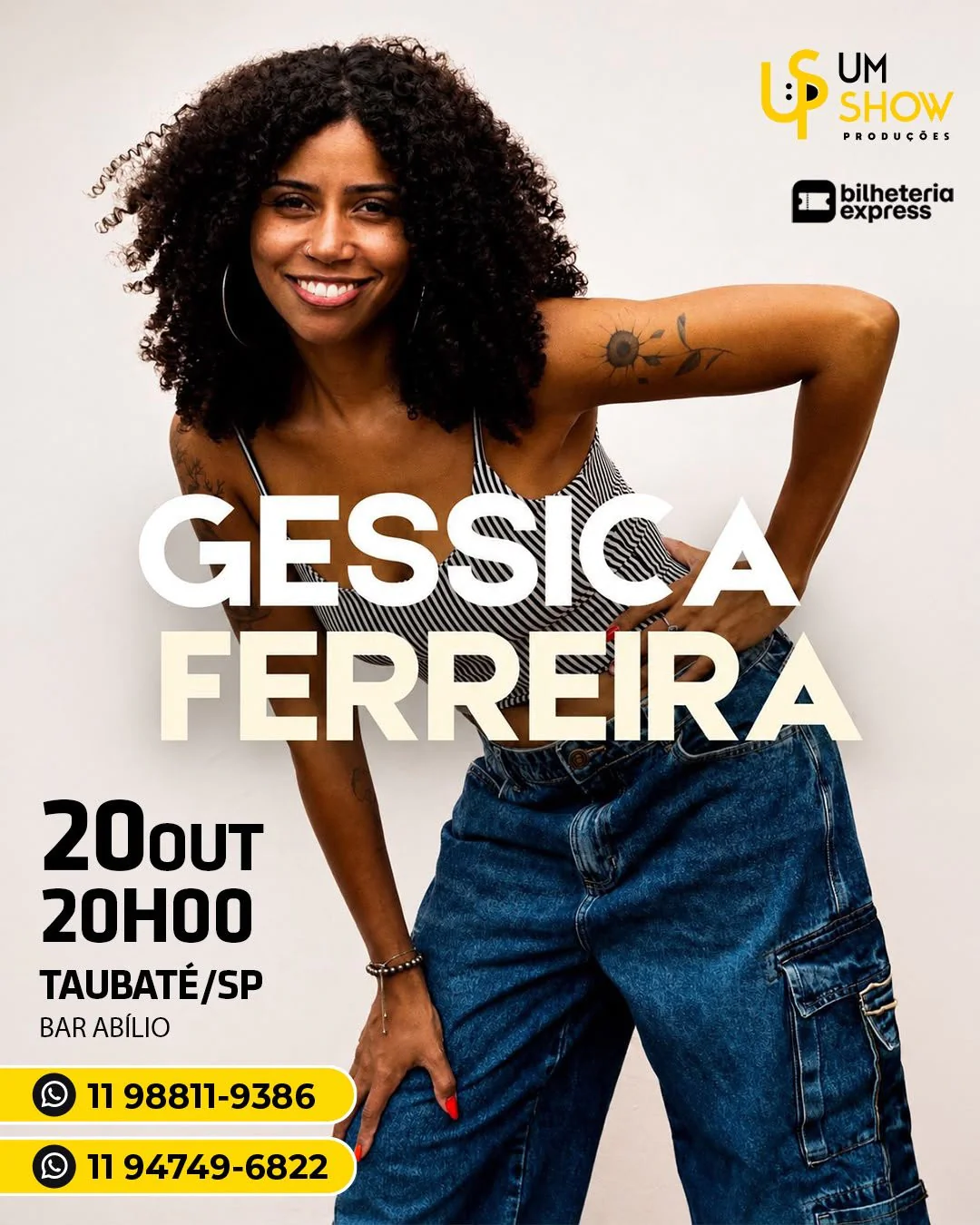 Gessica Ferreira em Taubaté