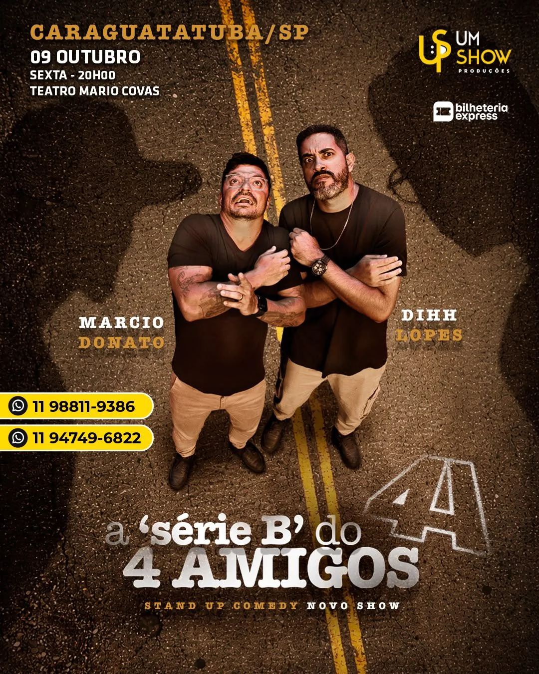 A Série B dos 4 Amigos em Caraguatatuba